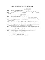 3 Đề ôn tập thi học kỳ 1 - lop 10 (khá hay)