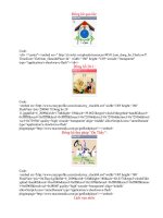 Bộ sưu tập code đồng hồ