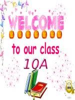 TIENG ANH 10 UNIT 4 READING RAT HAY