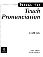 how to teach pronunciation