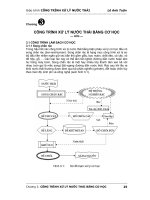 Công trình xử lý nước thải bằng cơ học