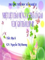 Bài 7:HĐSX của người dân ở Tây Nguyên