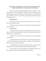 ĐÁNH GIÁ TIẾN ĐỘ THỰC HIỆN DỰ ÁN; HIỆU QUẢ VÀ TÍNH CHÍNH XÁC CỦA CÁC LOẠI BÁO CÁO CỦA DỰ ÁN