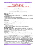 ĐỊA LÍ 9-CẢ NĂM-THEO CHUẨN KTKN