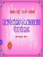 Tiêt 43: Phương trình đưa được về dạng ax + b = 0