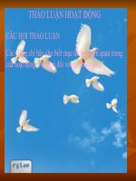 hoạt động vui  chơi