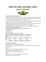 CHUYEN DE TAP DOC LOP 2 GUI THUY