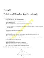 Ôn thi đại học Vectơ trong không gian. Quan hệ vuông góc