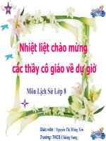 LS 8 - Tiet 16: Quôuc TK XIX...