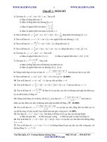 Bài tập ôn thi ĐH rất hay theo đủ các chủ đề