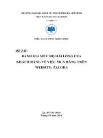 CAO HỌC    bài tập môn phương pháp nghiên cứu khoa học