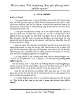 Rèn luyện tư duy sáng tạo qua một số dạng toán phương trình nghiệm nguyên