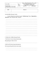 Đề thi Tiếng việt KTĐK giữa HK1 lớp 2