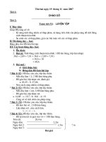 giáo án lớp 5 theo chuẩn kiến thức