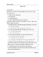 thực trạng và giải pháp thúc đẩy xuất khẩu gạo của việt nam hiện nay