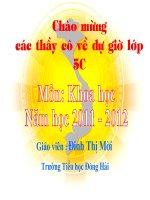 khoa hoc tuan 9: phòng tránh bị xâm hại