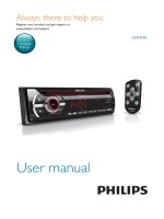 hướng dẫn sử dụng đầu cd philips model cem3100