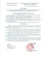 Danh sách HS đạt giải toán violimpic cấp quốc gia 2011-2012