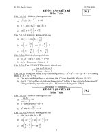 Đề thi giữa kì Toán 11