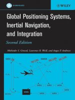 wiley global positiaoning systems inertial navigation and integration 2nd edition jan