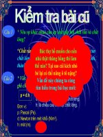 bài 8. Bình thông nhau- máy ép thủy lực