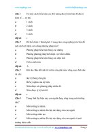 100 câu TN Địa Lý 10