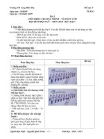 Giáo án thể dục 5