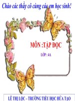 TĐ : CÁNH DIỀU TUỔI THƠ - TUẦN 15