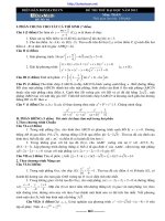 đề thi thử số 1 DH môn toán 2012