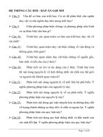 Ngân hàng câu hỏi ôn thi môn triết học