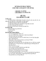 THMT về Gia đình của bé