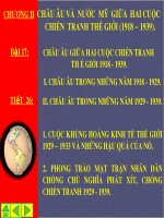 Châu Âu giữa hai cuộc chiến tranh