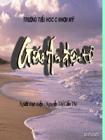 ĐL5 BÀI : ĐẤT VÀ RỪNG