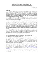 Giá trị di sản văn hóa của hệ thống lễ hội trên địa bàn thành phố Việt Trì tỉnh Phú Thọ