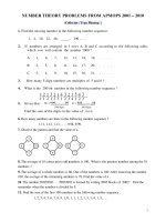 NUMBER THEORY PROBLEM 1