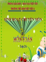 Luyện tập (Bai su dung PP Kể chuyện Kết hợp Trò chơi)