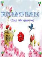 bé ước mơ làm bác sĩ