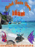 BA THỂ CỦA NƯỚC (Khoa 4)