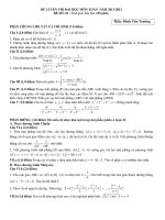 ĐỀ THI ĐẠI HỌC 2012(đề 1)