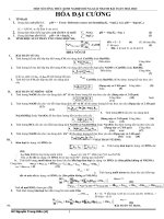 CHYÊN ĐỀ HÓA HỌC ĐẠI CƯƠNG