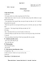 Giáo án Ngữ Văn 8 (chuẩn KTKN từng hoạt động)