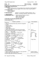 giao an Anh 9- PPCT 2012