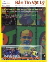 Bản tin Vật Lí