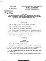 Nghị định 49/CP về miễn giảm, trợ cấp cho HS