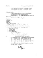 GIAO AN SINH HOAT NGOAI GIO LEN LOP