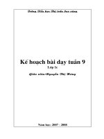 Giao an lop 1 cuc hay