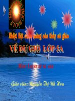 LTVC : Mở rộng vốn từ thiên nhiên lớp 5