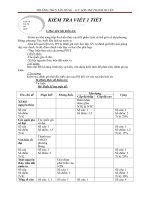 ĐỀ KT LỊCH SỬ 6 -HK I