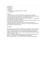 ẢO THUẬT CÙNG HÓA HỌC