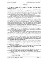 Đồ án tốt nghiệp: Thiết kế tổ chức thi công